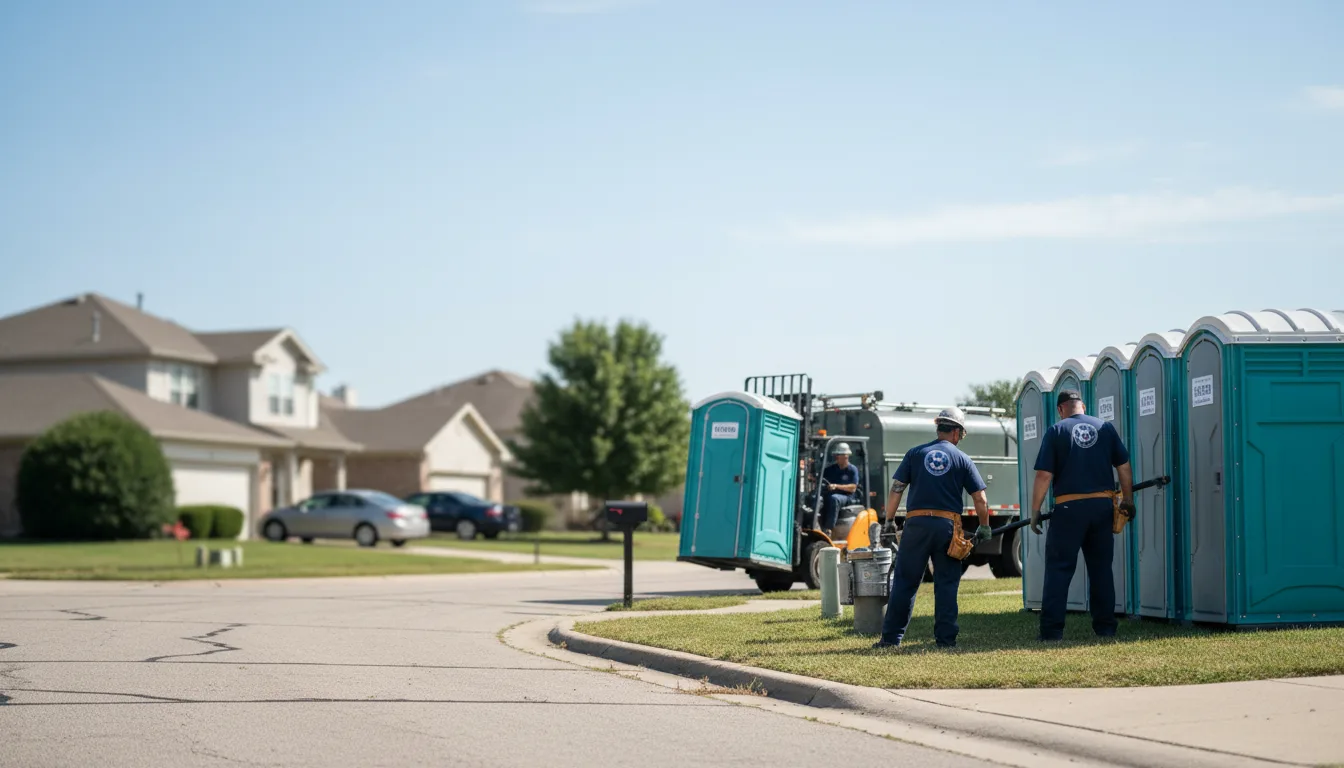 Porta Potty Rental in Paducah, TX near me